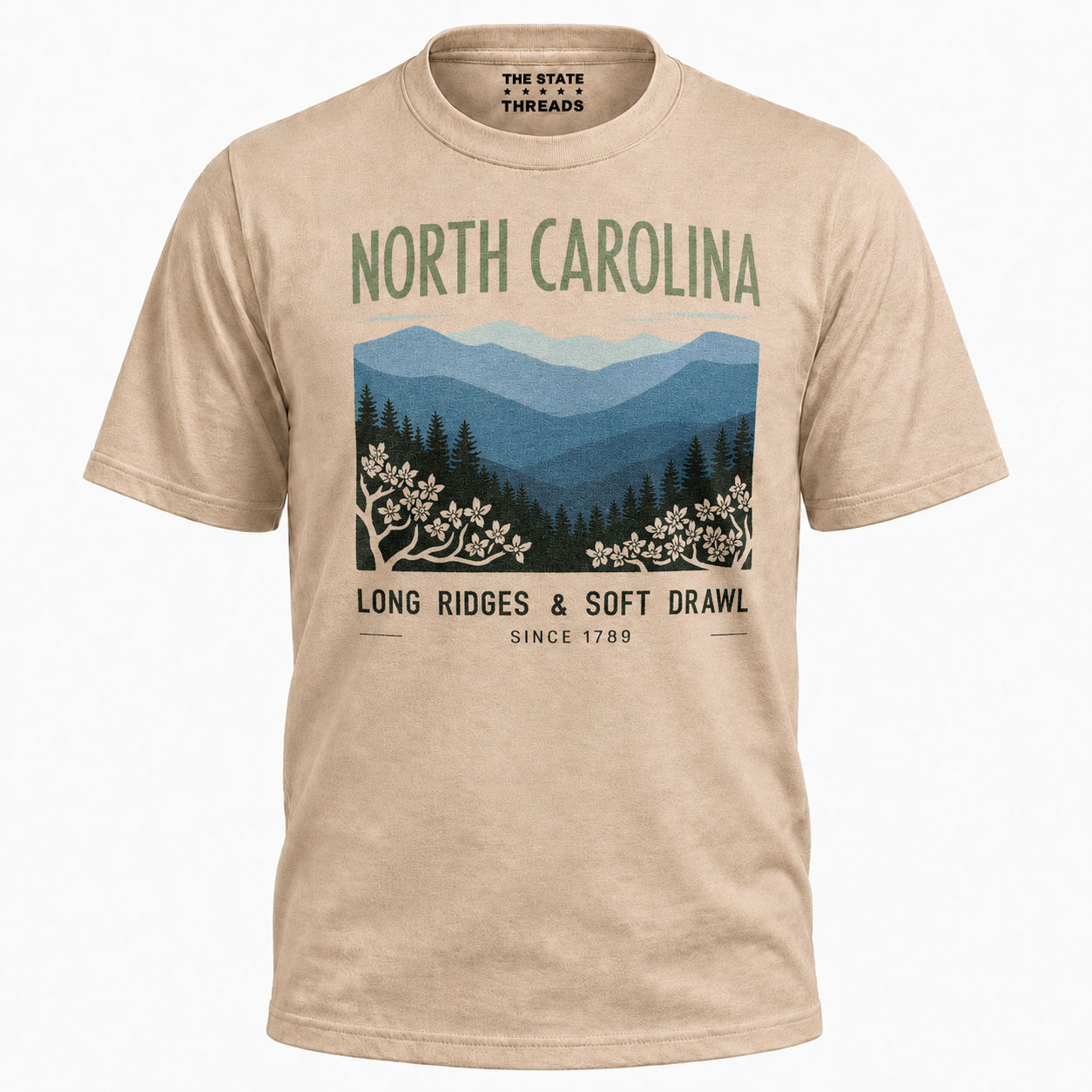 North Carolina Blue Ridge Long Ridges Soft Drawl Shirt