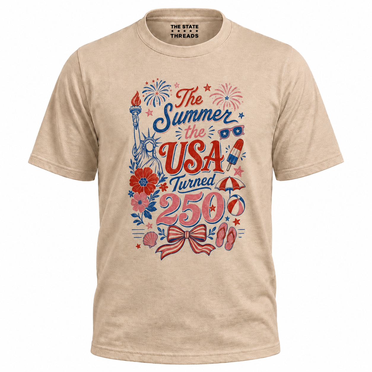 The Summer USA Turned 250 Patriotic Shirt