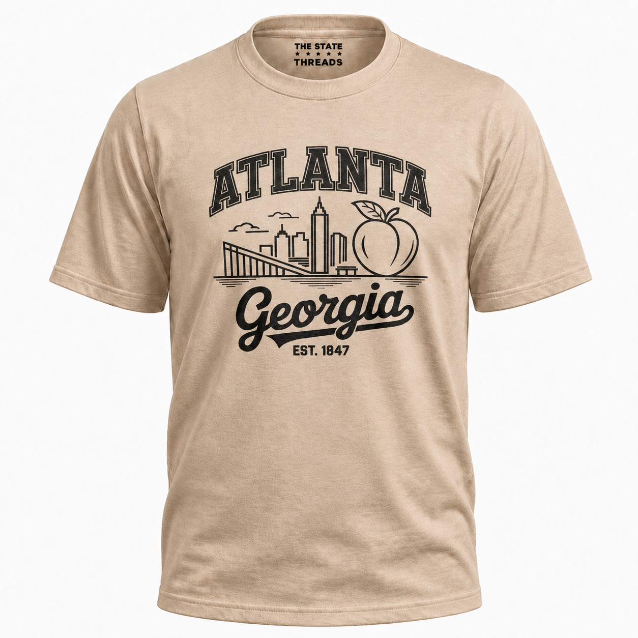 Atlanta Georgia Skyline Peach State Souvenir Shirt