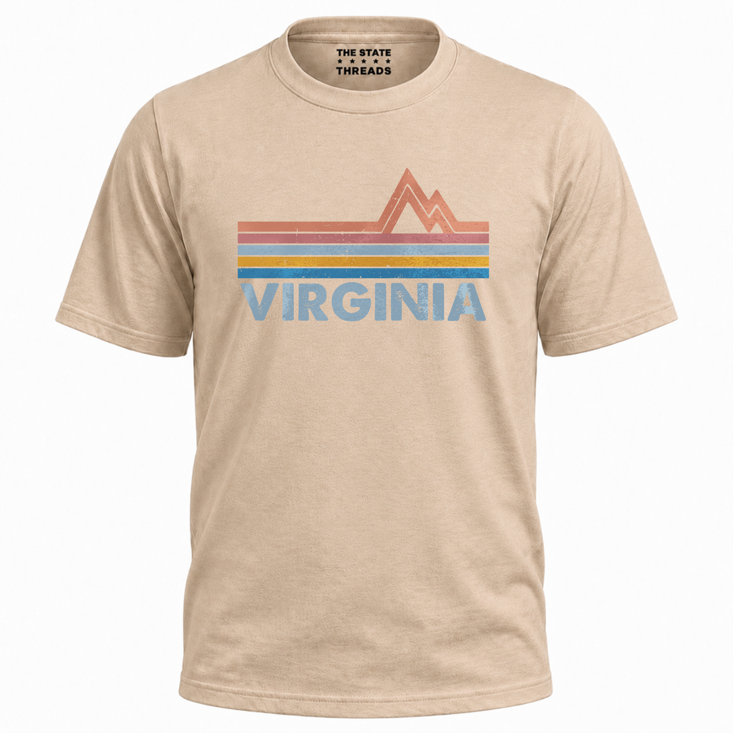 Virginia Mountain Retro State Pride Travel Shirt