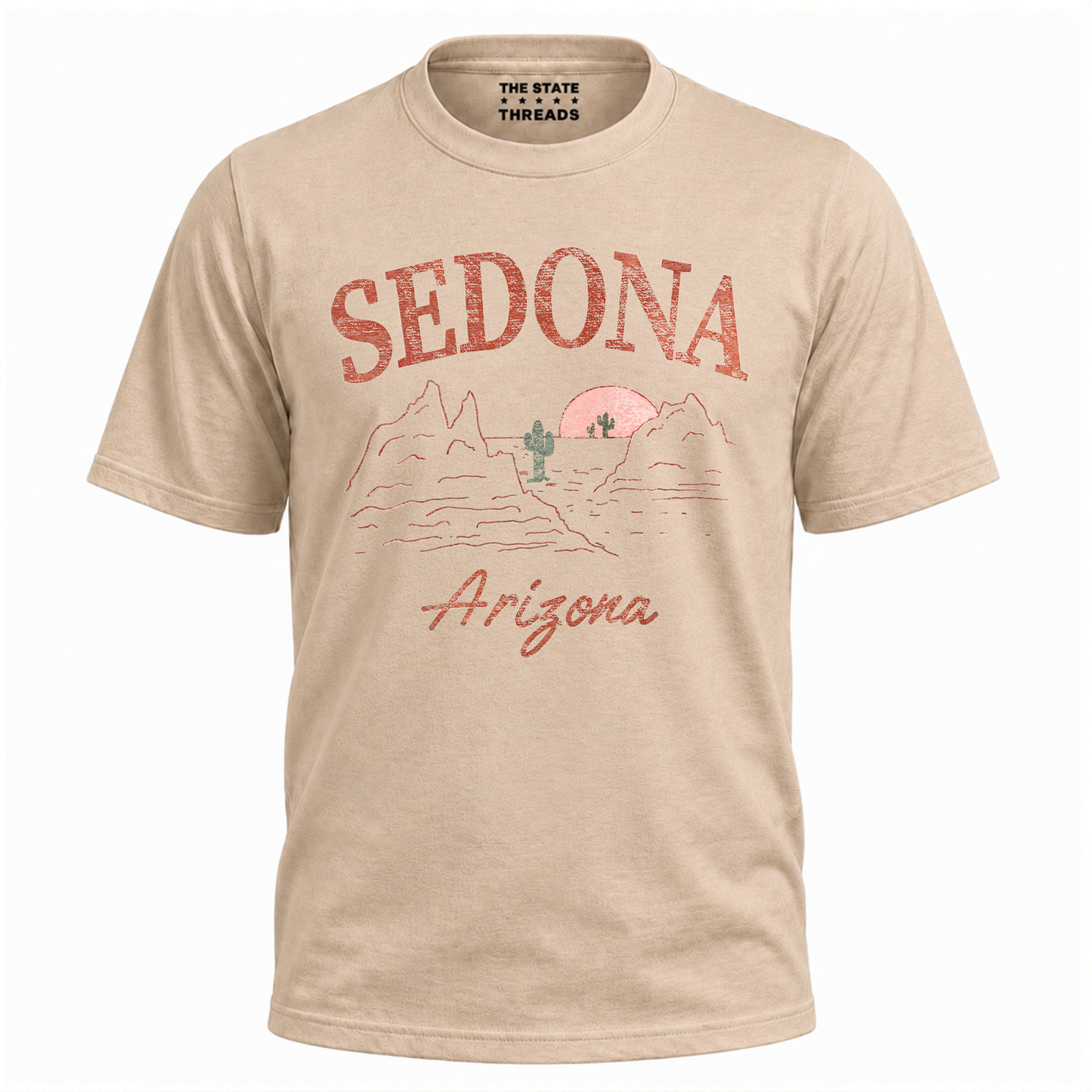 Sedona Arizona Red Rock Desert Sunset Vintage Shirt