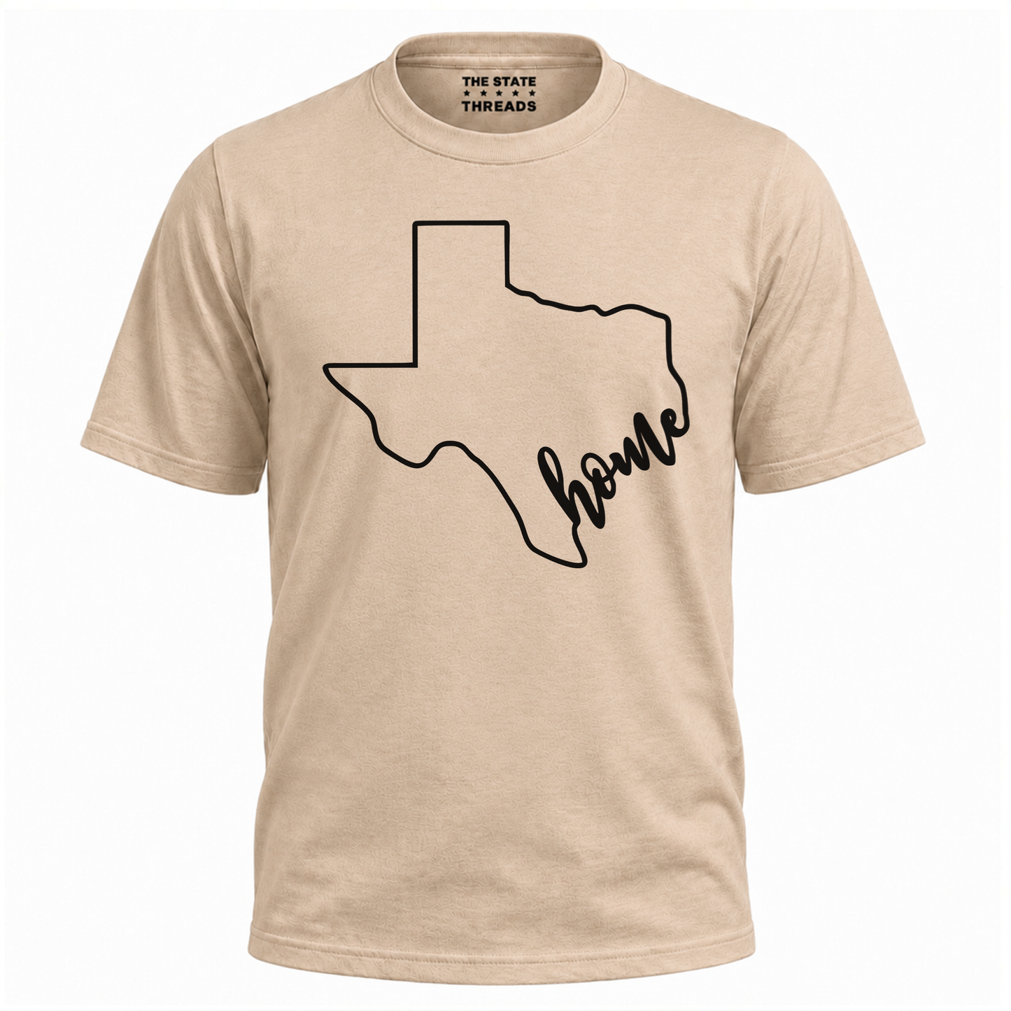 Texas Home State Outline Minimalist Shirt