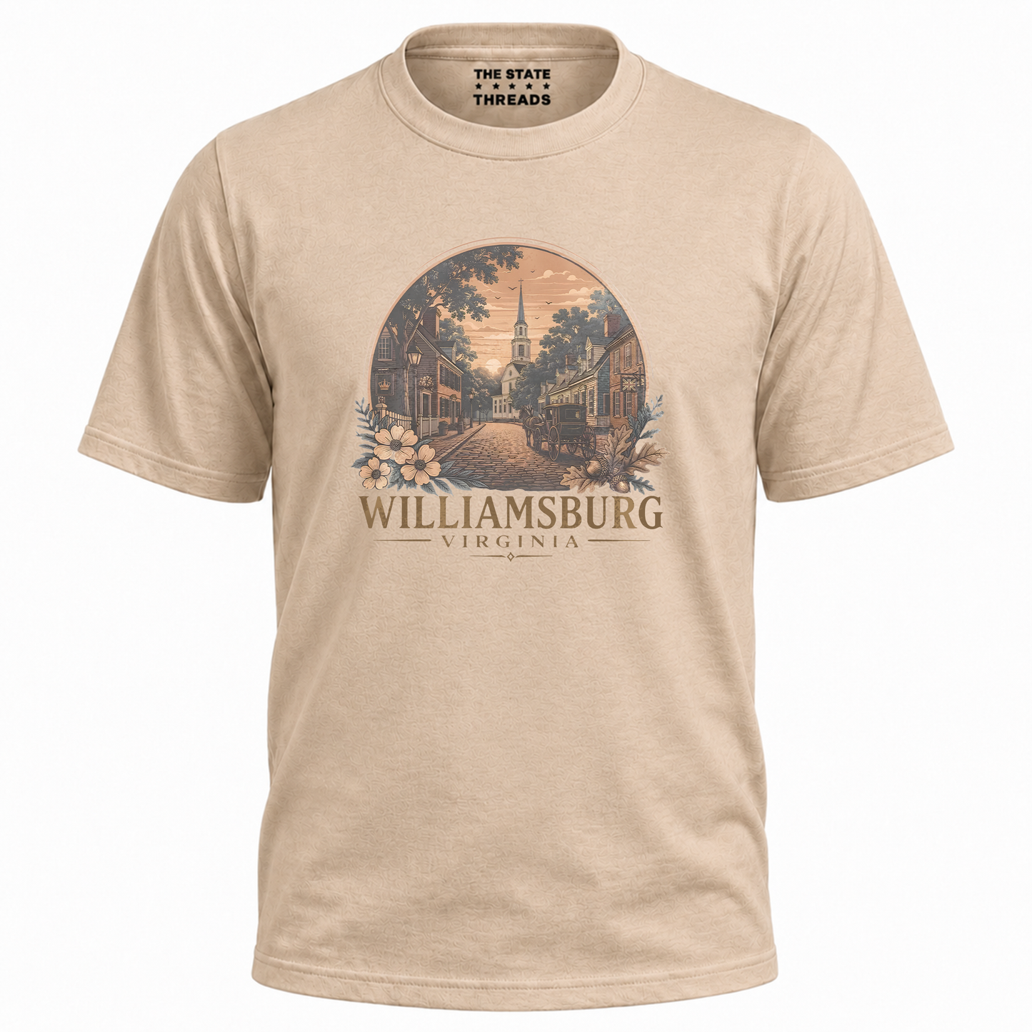 Virginia Williamsburg Colonial Historic Vintage Shirt