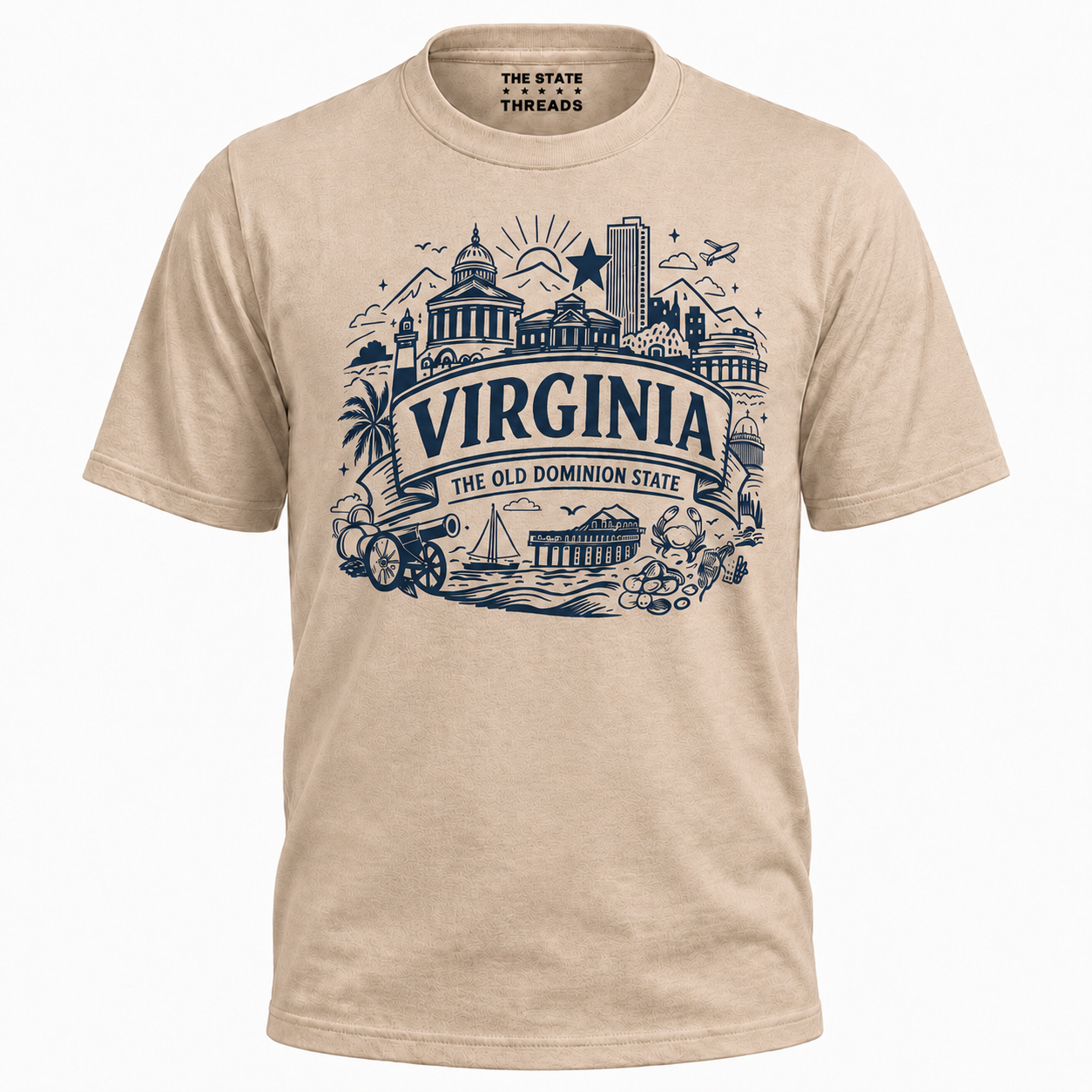Virginia Old Dominion State Landmark Shirt