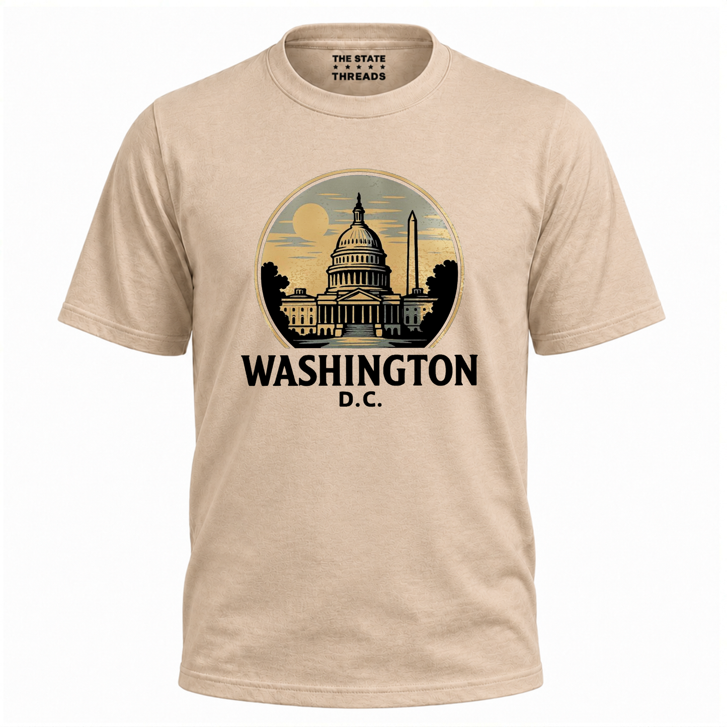Washington DC Retro Capitol Building Monument Shirt