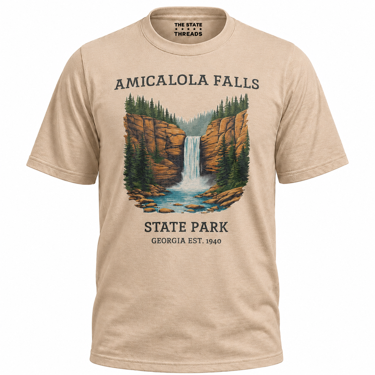 Amicalola Falls Georgia State Park Vintage Hiking Shirt