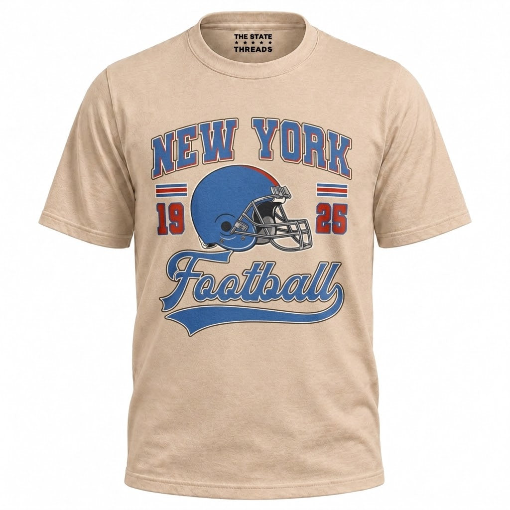 New York Football Vintage Shirt