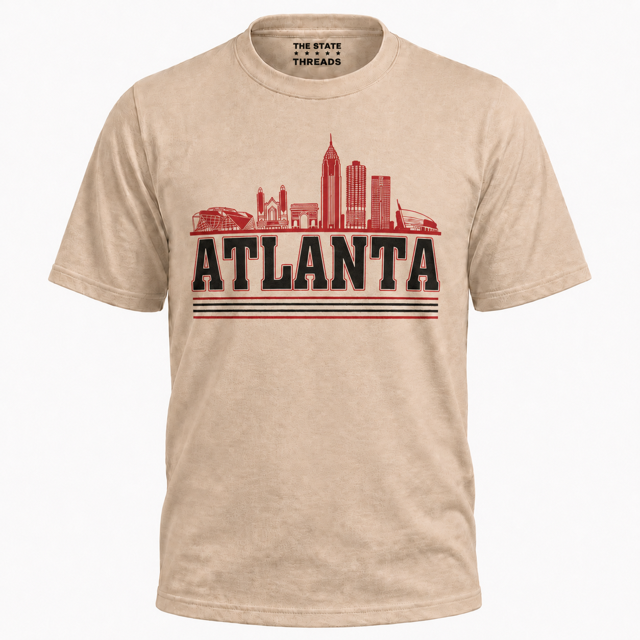 Atlanta Georgia City Skyline Collegiate Retro Vintage Shirt
