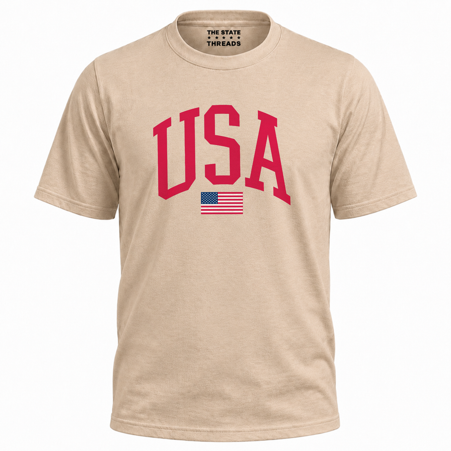 America Minimalist USA Flag Retro Patriotic Shirt