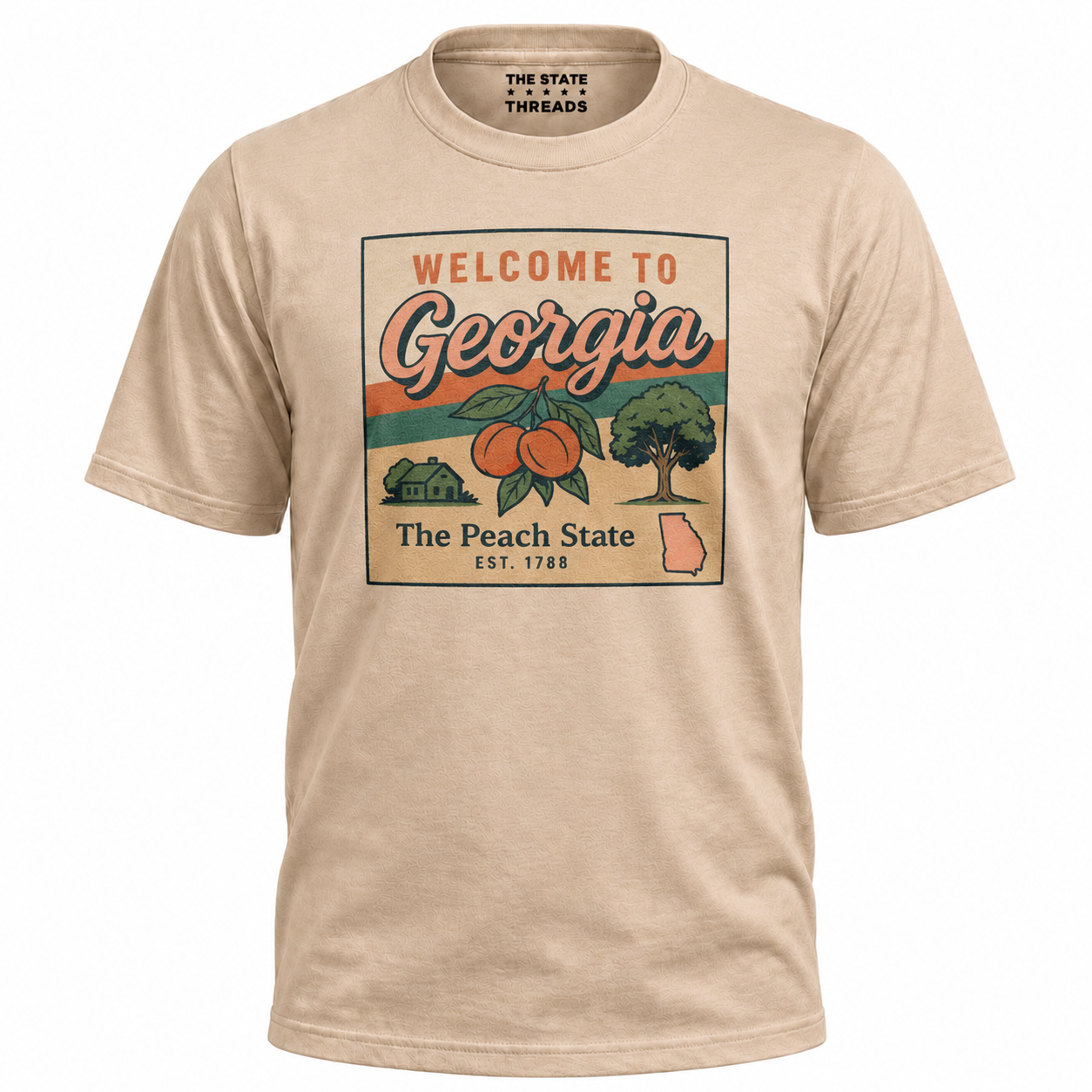 Georgia Peach State Welcome Vintage Shirt