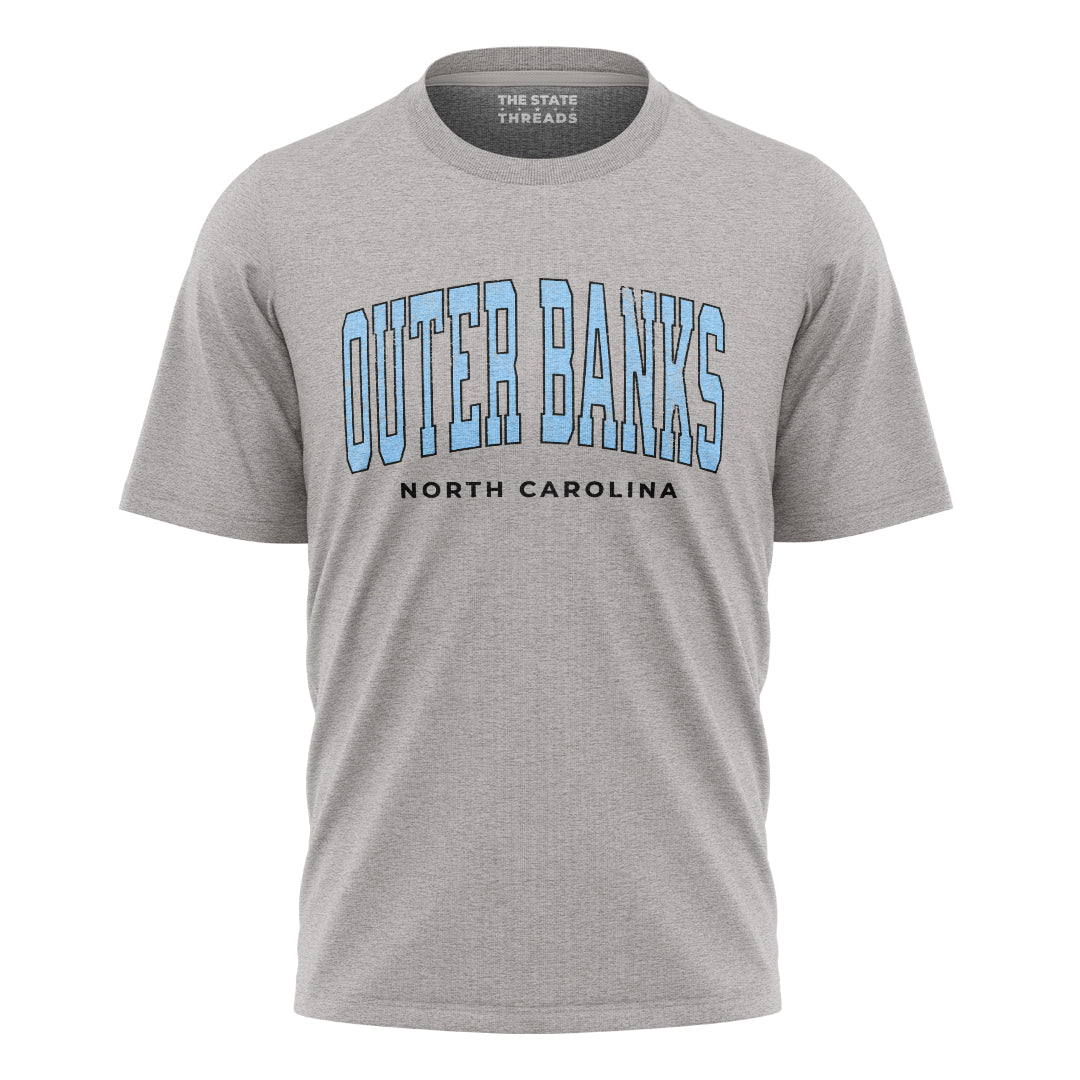 Outer Banks North Carolina OBX Varsity Beach Shirt