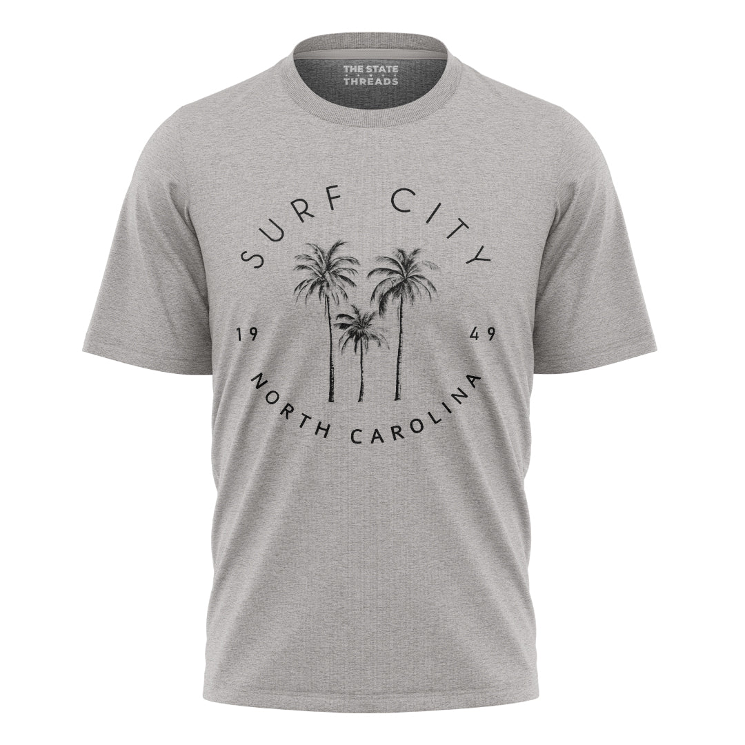 Surf City North Carolina Beach Palm Trees Shirt