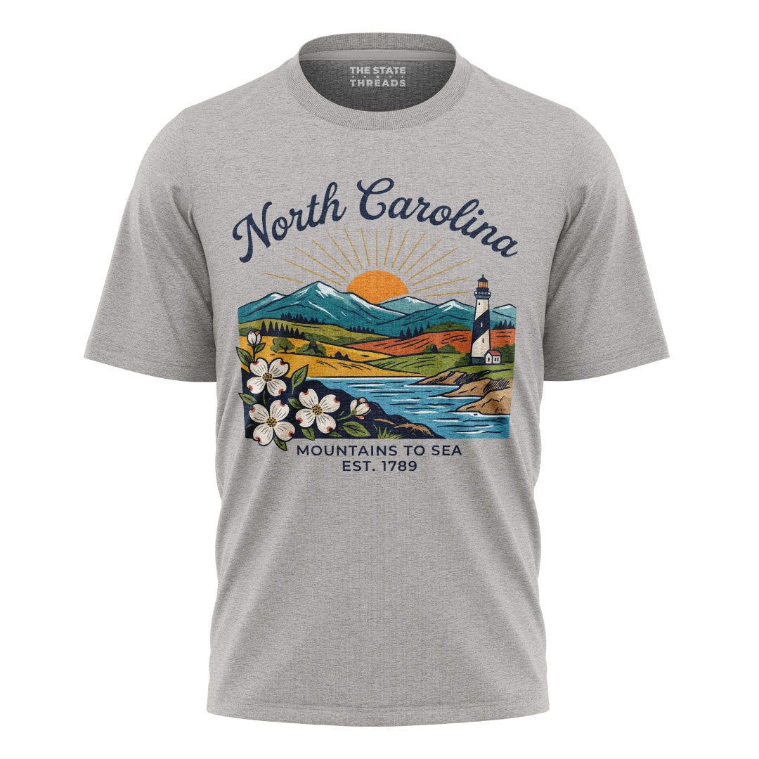 North Carolina Mountains to Sea Shirt