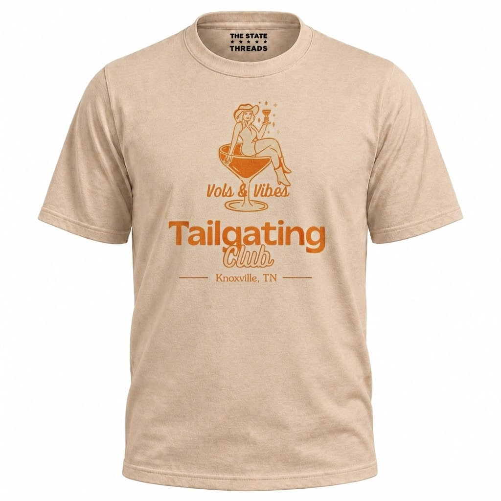 Knoxville Tennessee Tailgating Club Retro Cowgirl Shirt