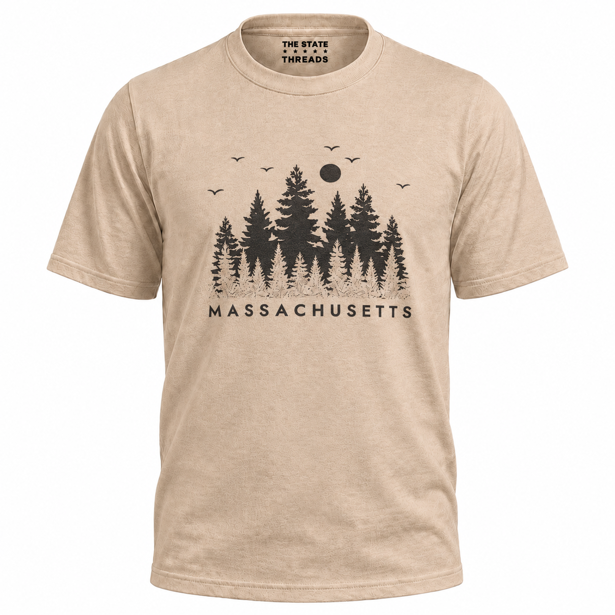 Massachusetts Pine Forest Nature Adventure Shirt