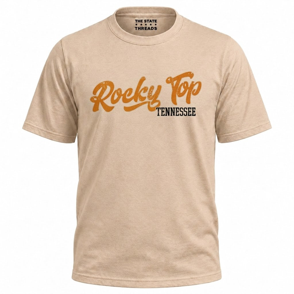 Tennessee Rocky Top Vintage Script Game Day Shirt