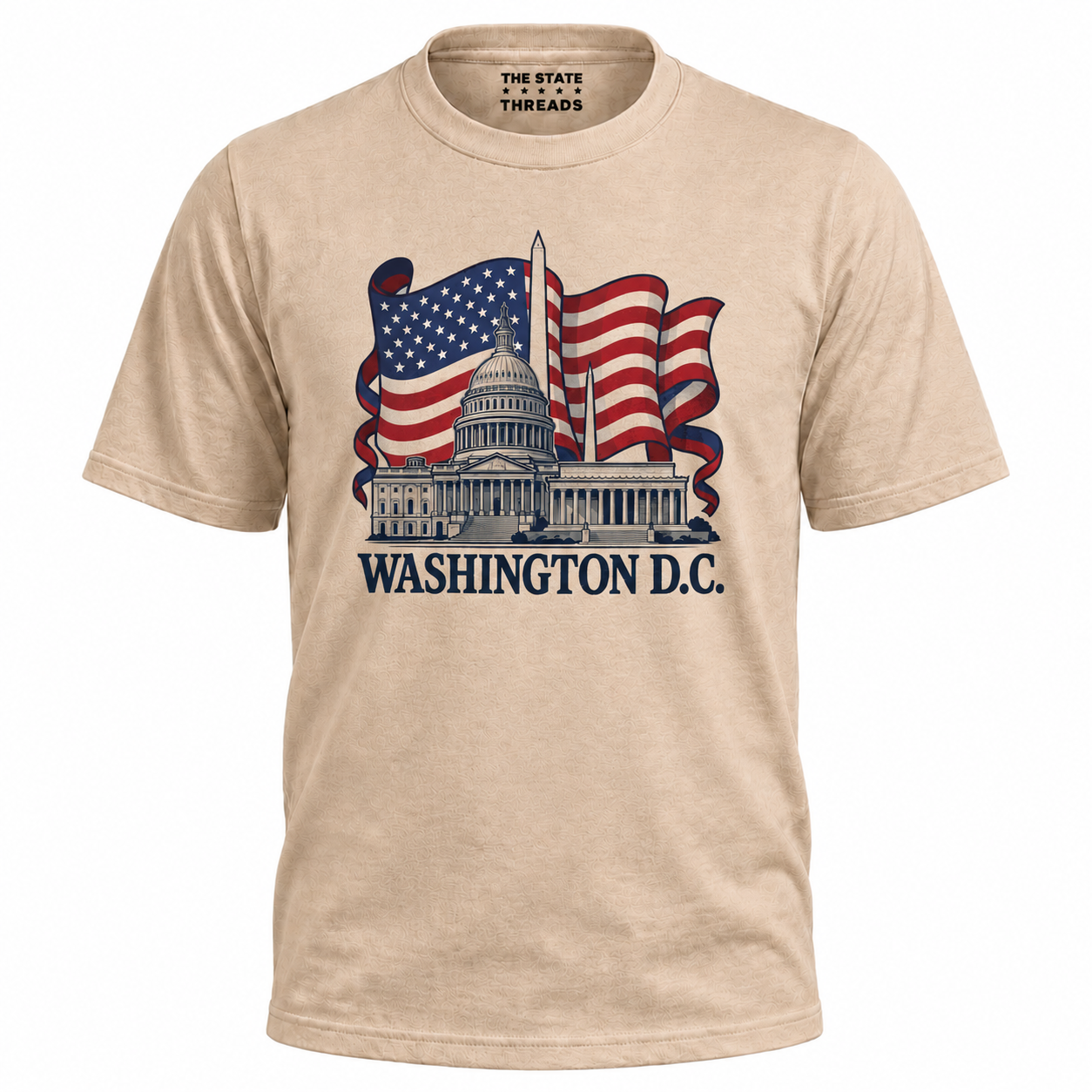 Washington D.C. Patriotic Capitol Flag Shirt