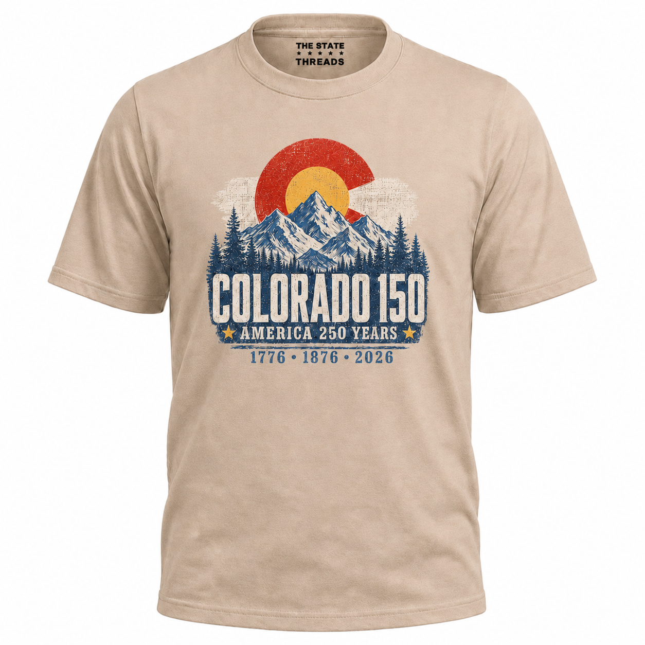 Colorado 150 America 250 Years Mountain Shirt