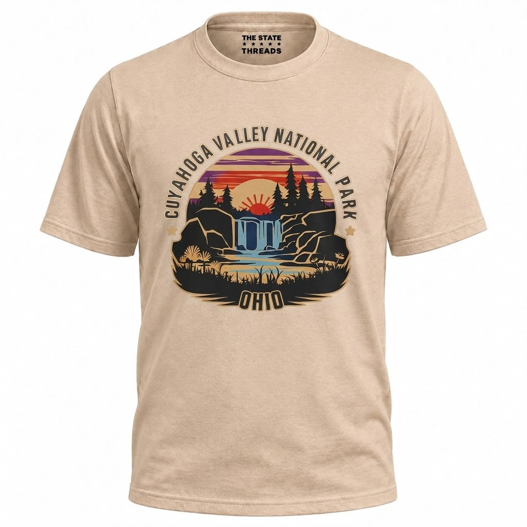 Ohio Cuyahoga Valley National Park Waterfall Shirt