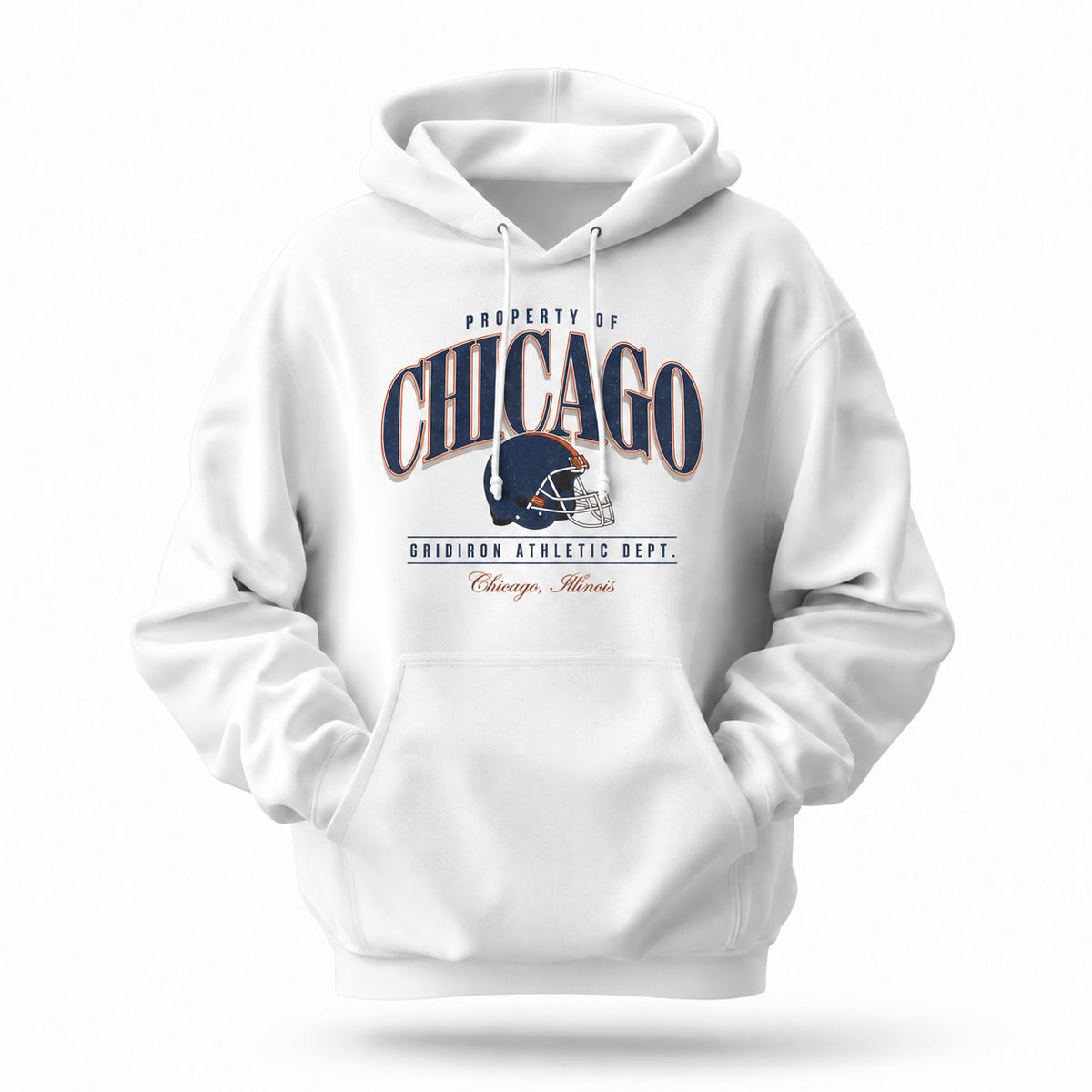 Chicago Property Of Gridiron Athletic Dept. Hoodie