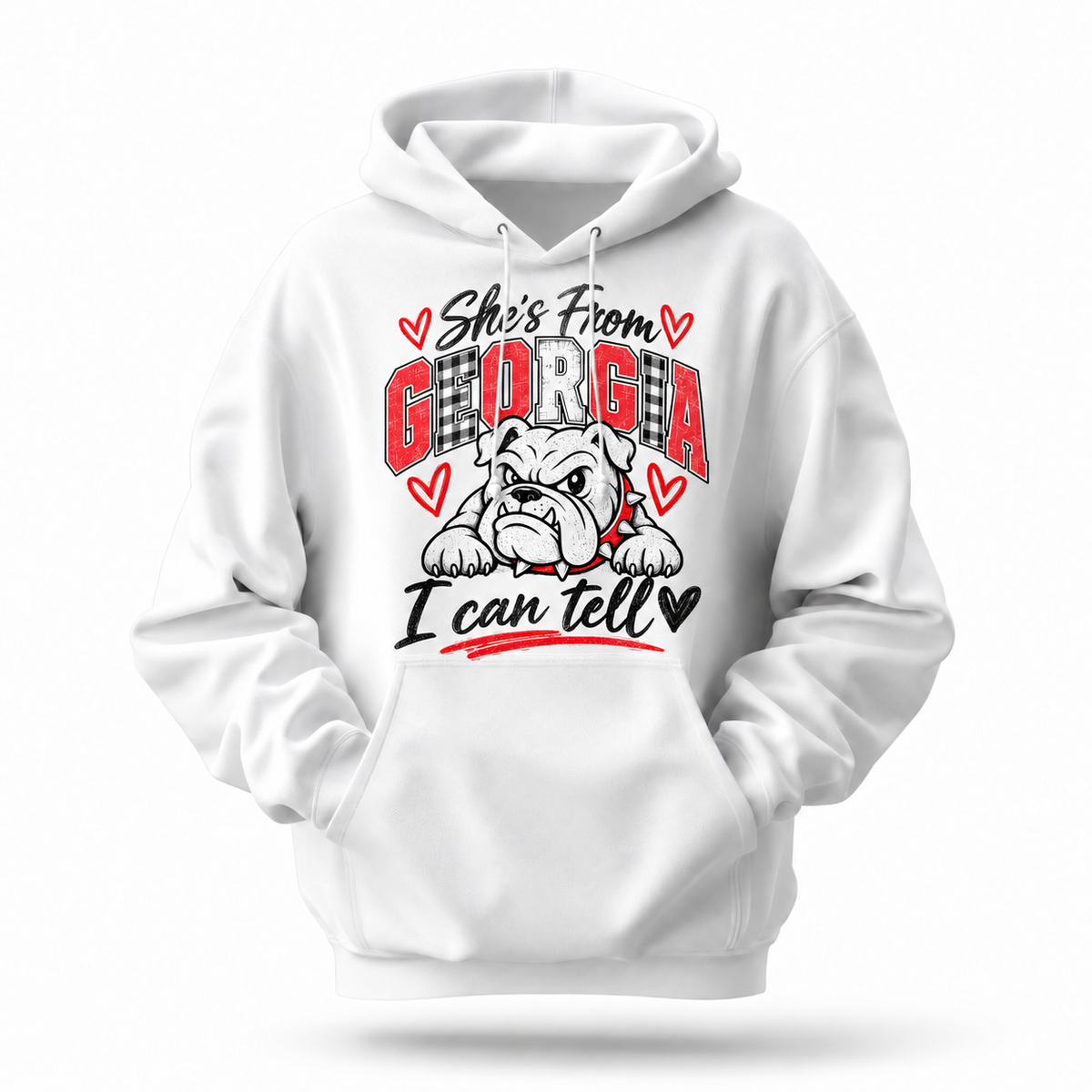 Georgia She's From Georgia I Can Tell Hoodie