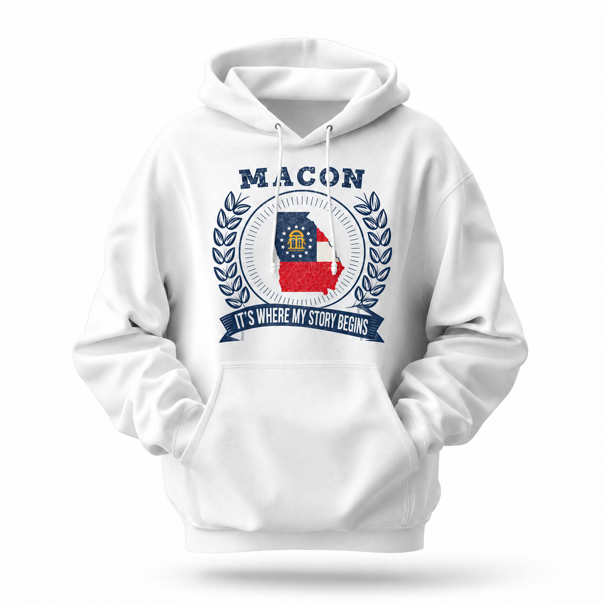 Macon Georgia It's Where My Story Begins Hoodie