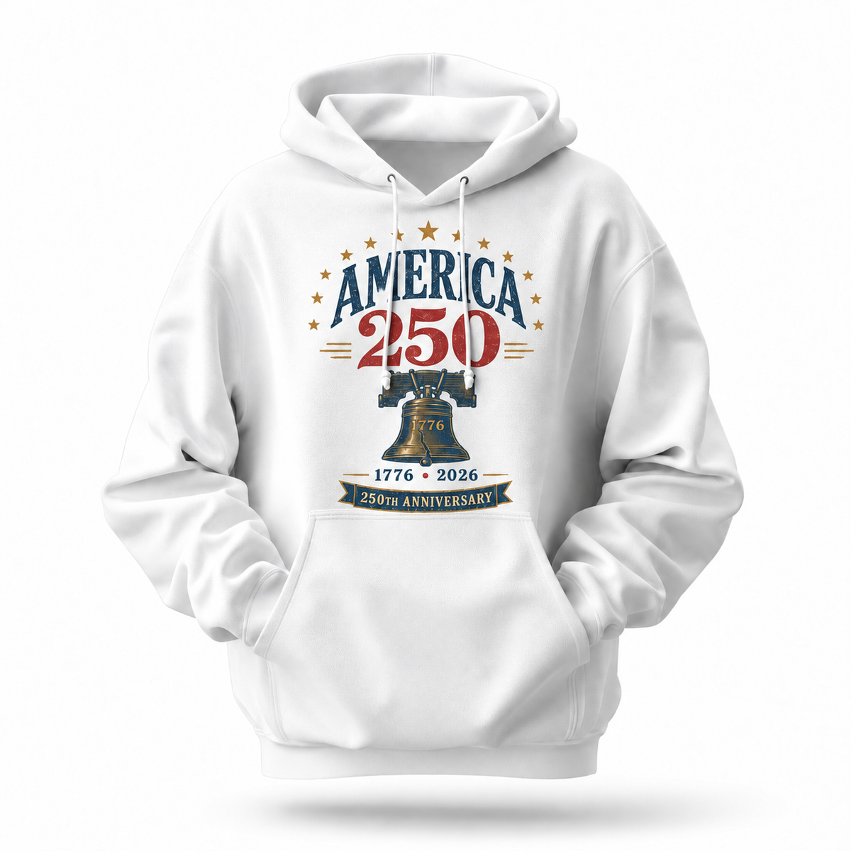 America 250th Anniversary Liberty Bell Hoodie