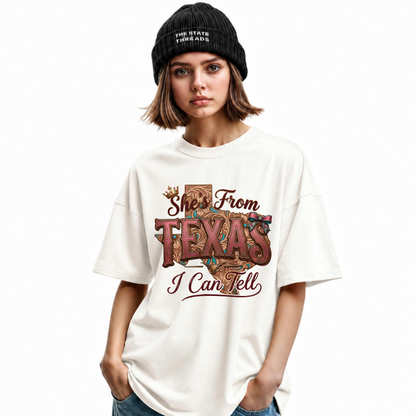 She's From Texas I Can Tell Western Shirt