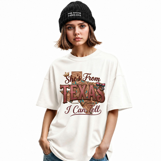 She's From Texas I Can Tell Western Shirt