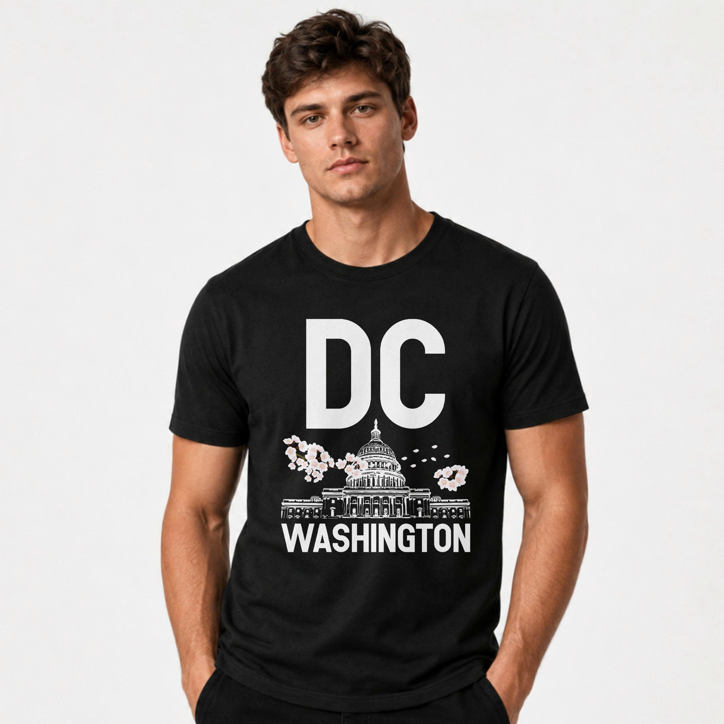Washington DC Cherry Blossom Capitol Vintage Shirt