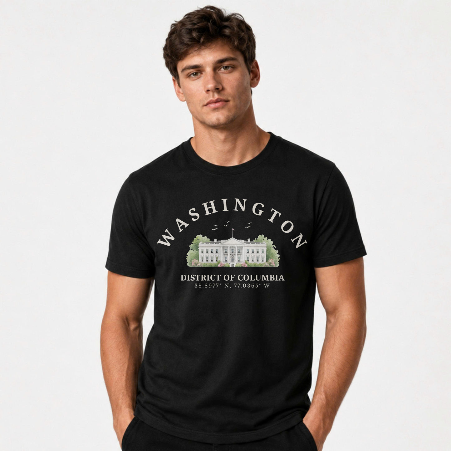 Washington DC White House District Of Columbia Shirt