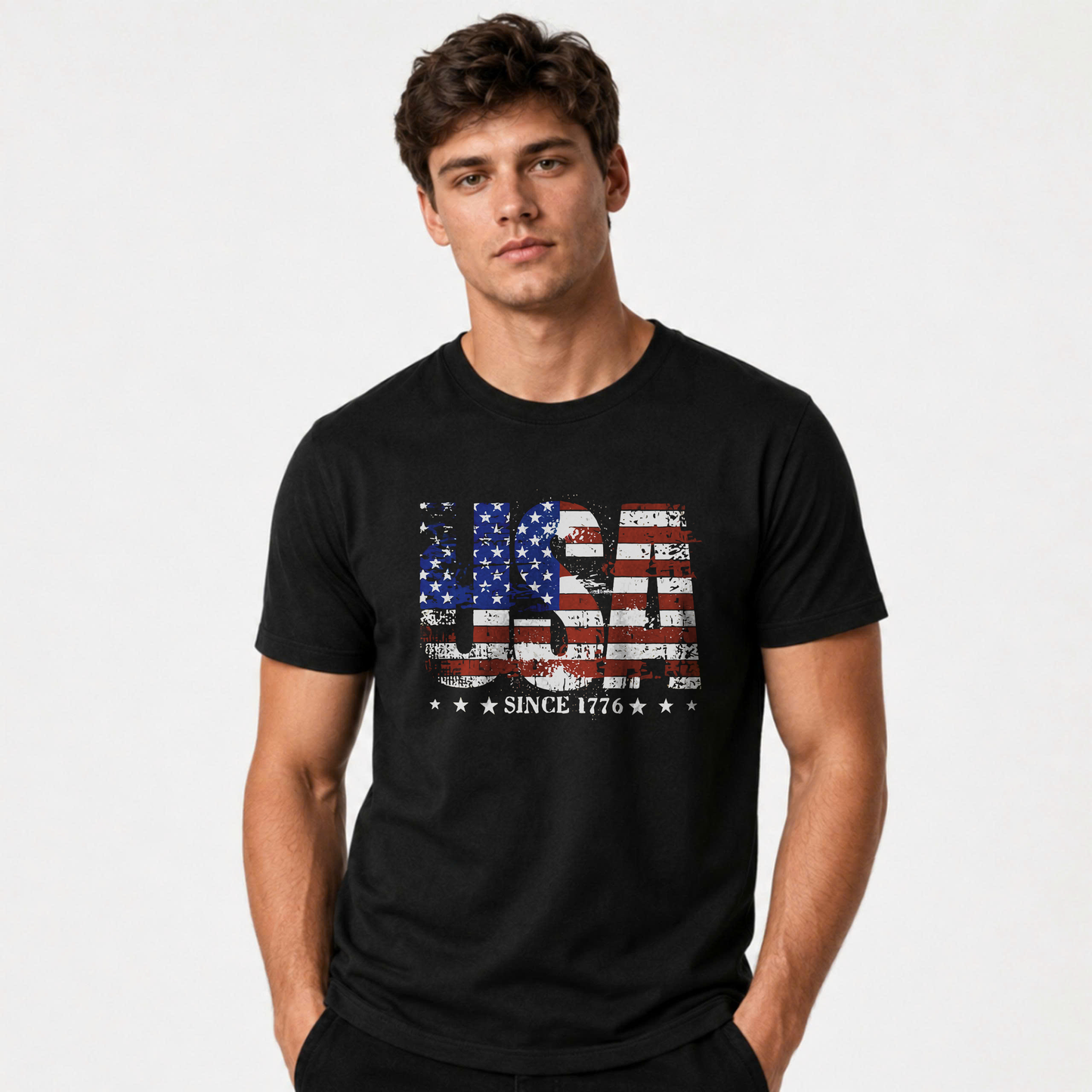 America USA Since 1776 Patriotic Flag Shirt