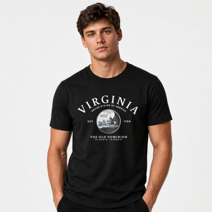 Virginia State Quarter Old Dominion Pride Shirt