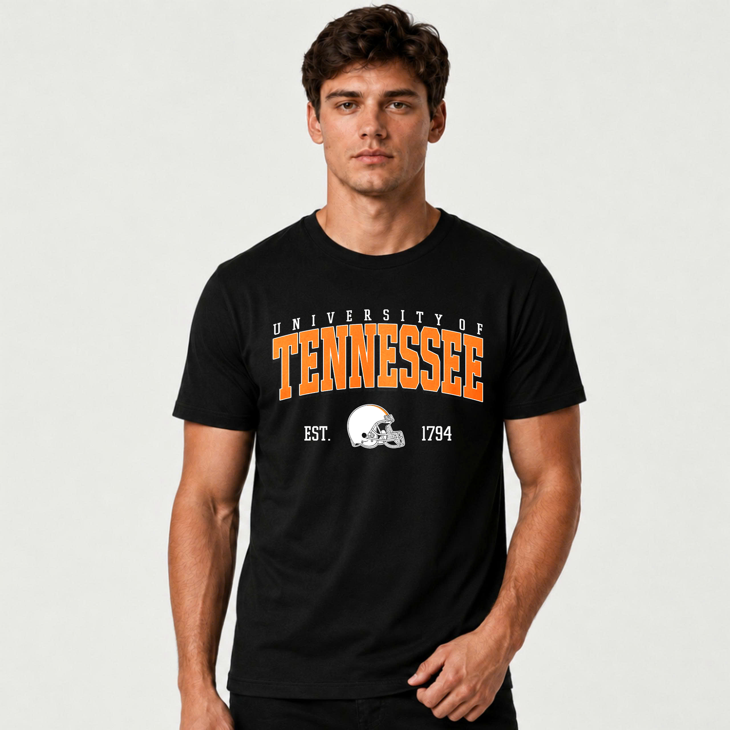 University of Tennessee Football Helmet Varsity Shirt