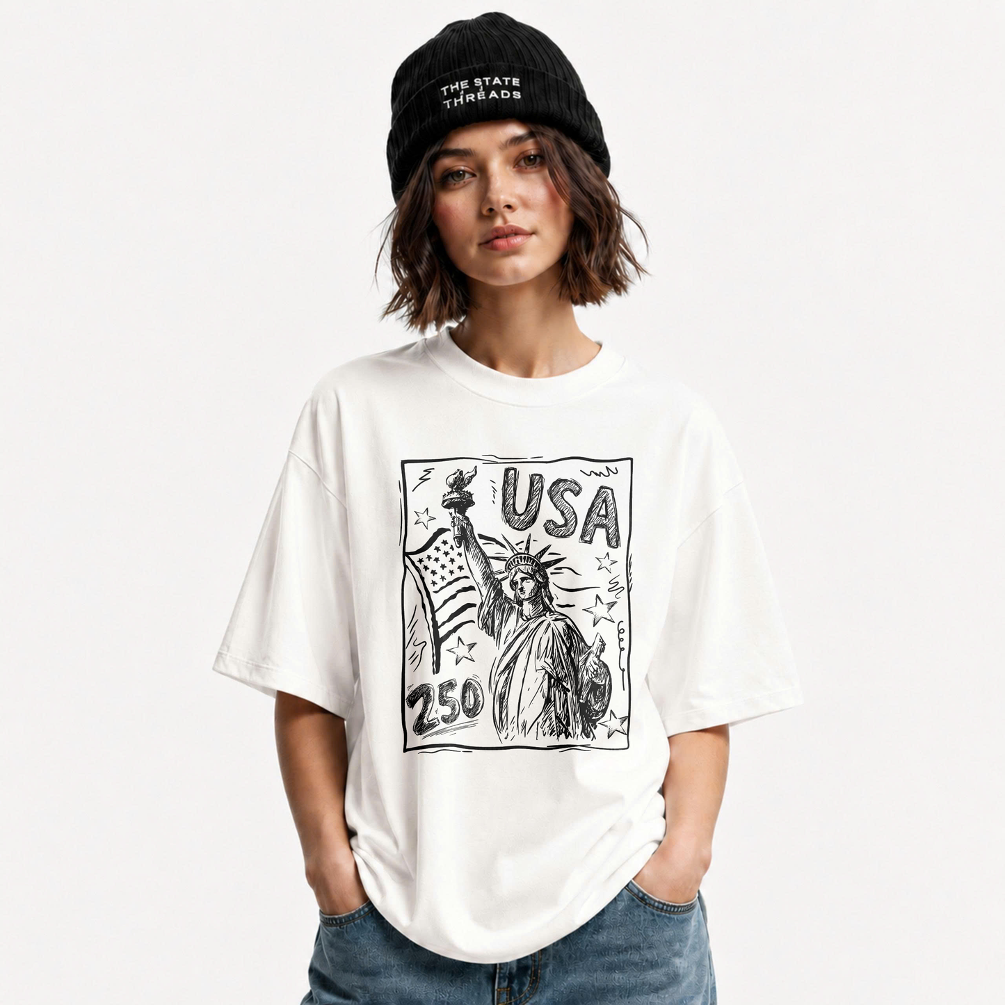 America USA 250 Years Liberty Anniversary Shirt