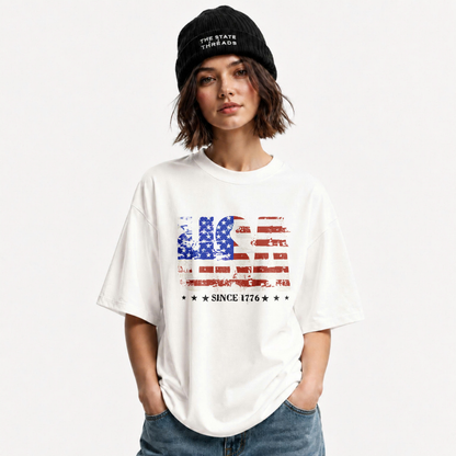 America USA Since 1776 Patriotic Flag Shirt