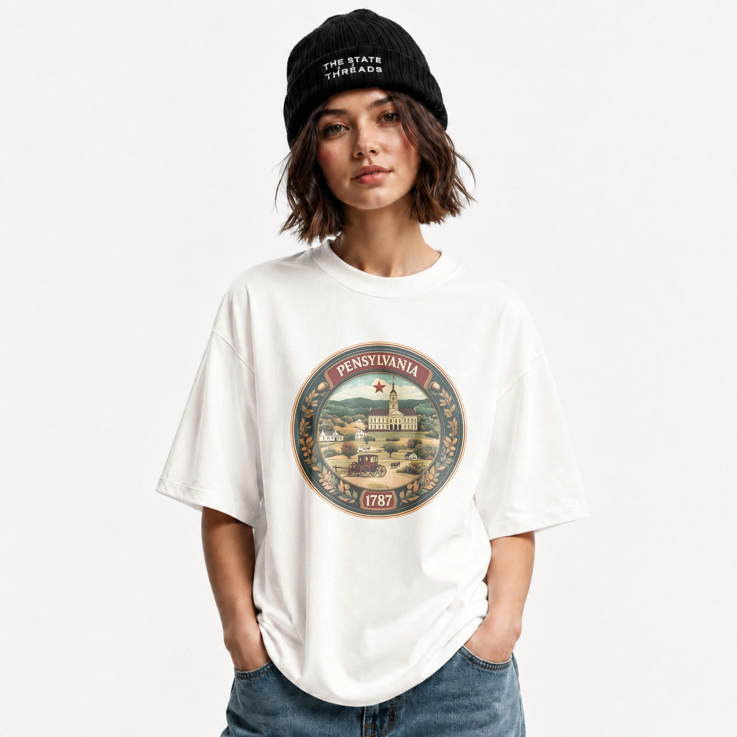 Pennsylvania 1787 Historic Landmark Mountain Shirt