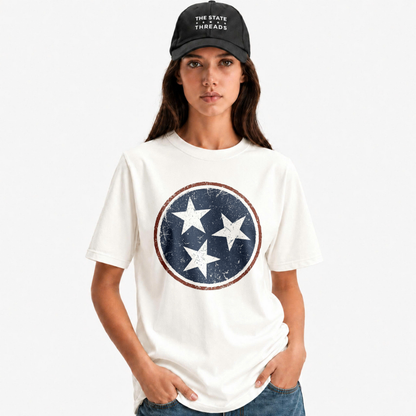 Tennessee Tri-Star Flag Vintage Shirt