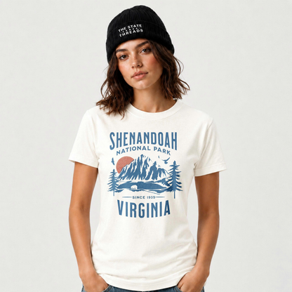 Shenandoah National Park Virginia Retro Hiking Shirt