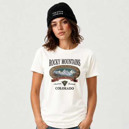 Colorado Rocky Mountains Outdoor Discovery Graphic Shirt