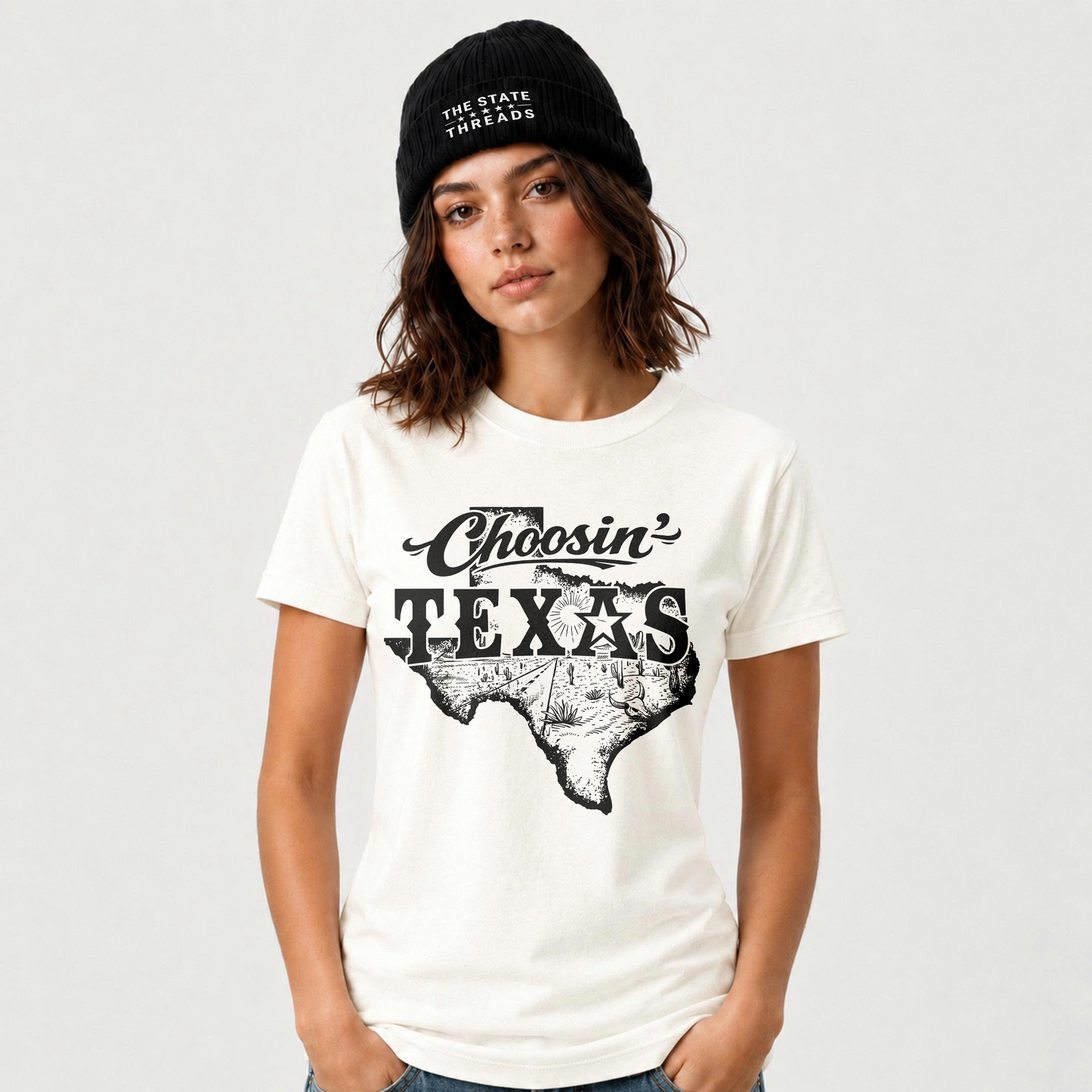 Choosin' Texas Lone Star State Graphic Shirt