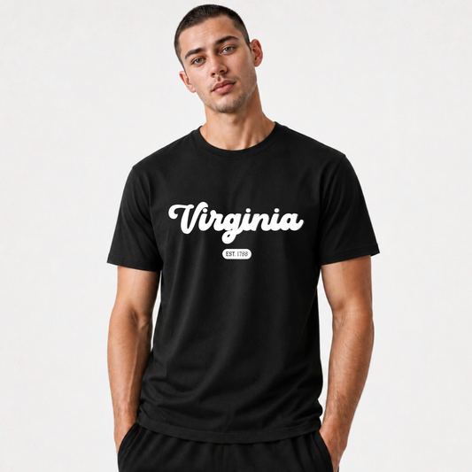 Virginia Vintage Style Retro State Pride Shirt