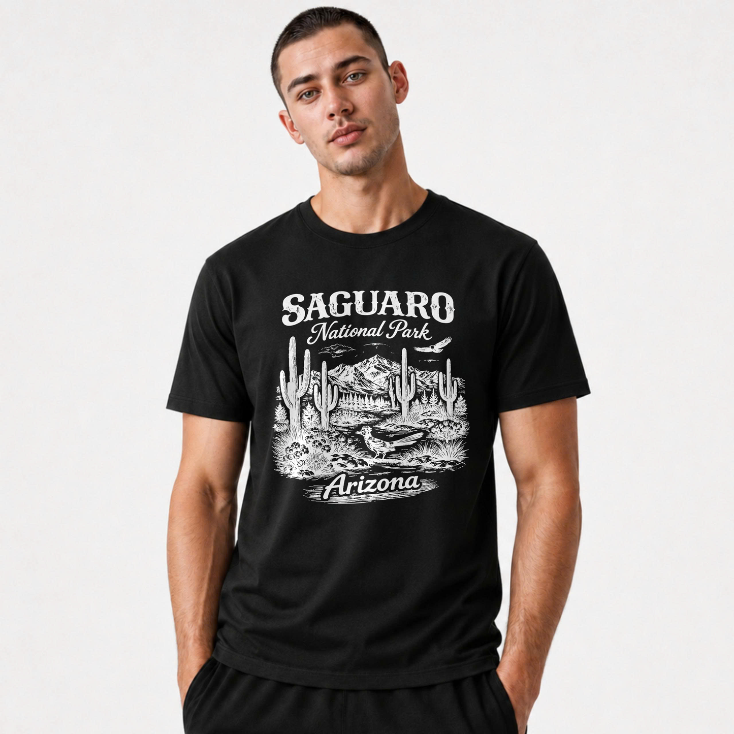 Arizona Saguaro National Park Vintage Cactus Shirt