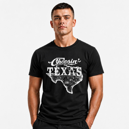 Choosin' Texas Lone Star State Graphic Shirt