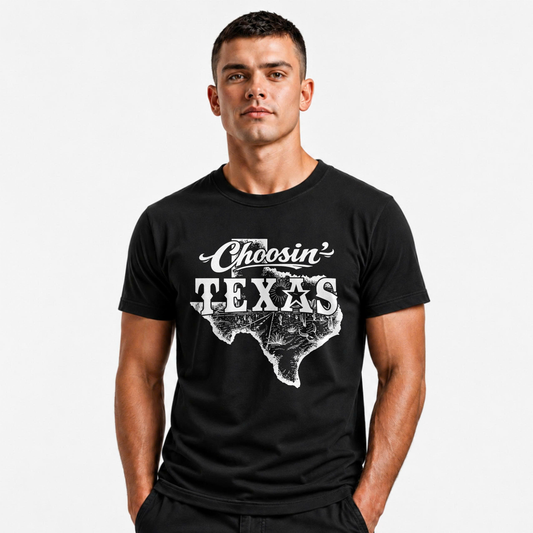 Choosin' Texas Lone Star State Graphic Shirt