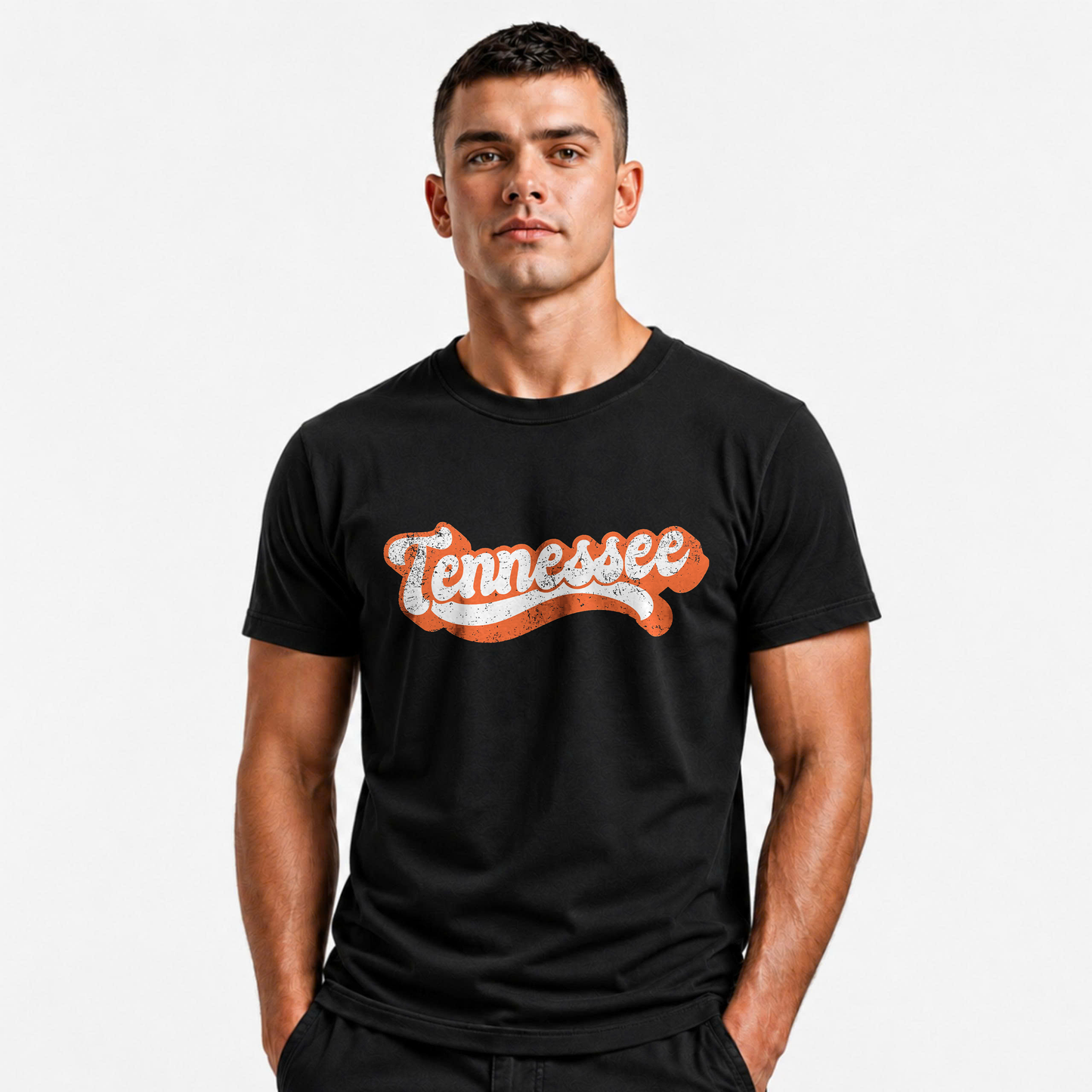 Tennessee Retro Orange Script Game Day Shirt