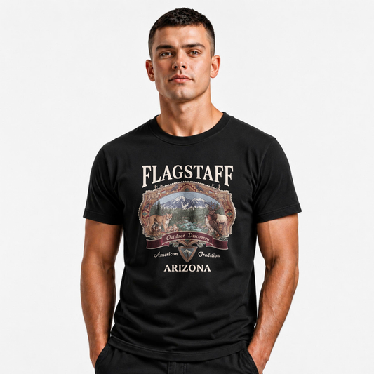 Flagstaff Arizona Mountain Wildlife Outdoor Discovery Shirt