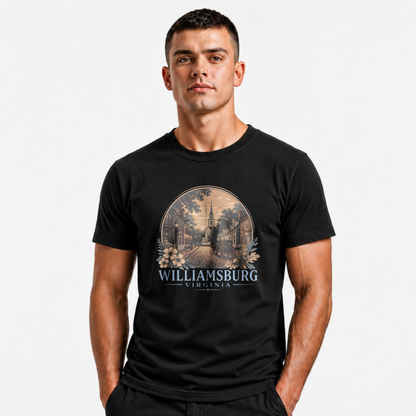 Virginia Williamsburg Colonial Historic Vintage Shirt