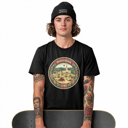 Pennsylvania 1787 Historic Landmark Mountain Shirt
