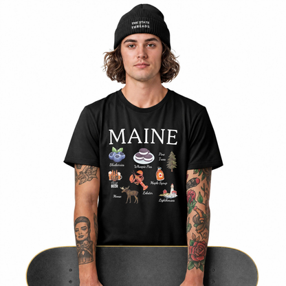 Maine Icons State Pride Shirt